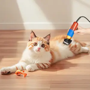 Cesoie elettriche per pecore e capre 36W Tosatrice per toelettatura di animali Fornitura agricola Cesoie per pecore e capre Animali domestici Cani Coniglio Tosatrice Rasoio 2