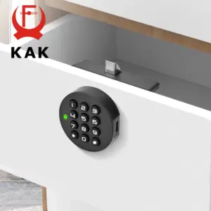 KAK Armadietto di sicurezza Serrature con password Serratura per porta senza chiave Serratura con codice combinato per cassetto per armadietto da palestra Serratura elettronica per mobili 1