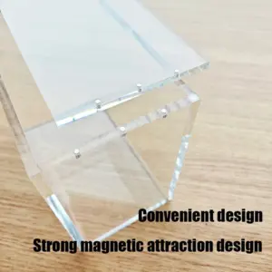 PER PC Center Limited ETB PLUS Scatola di protezione magnetica acrilica per ETB Plus Scatola di visualizzazione trasparente POKE Vendite dirette in fabbrica 2