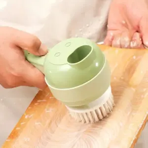 4 IN 1 Cucina di Casa Elettrico Tagliaverdure Buccia di Cibo Affettatrice Palmare Senza Fili Aglio Masher Cibo Chopper Tritacarne 2