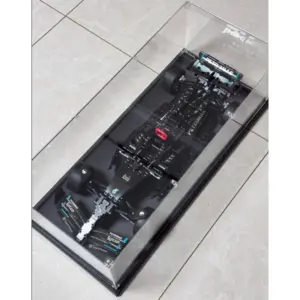 PMMA 70/65x30x20 espositore in acrilico per LEGO 42141 McLaren F1 Ferrari modello di auto da corsa scatola in acrilico abbigliamento per 42207 42171 42206 1